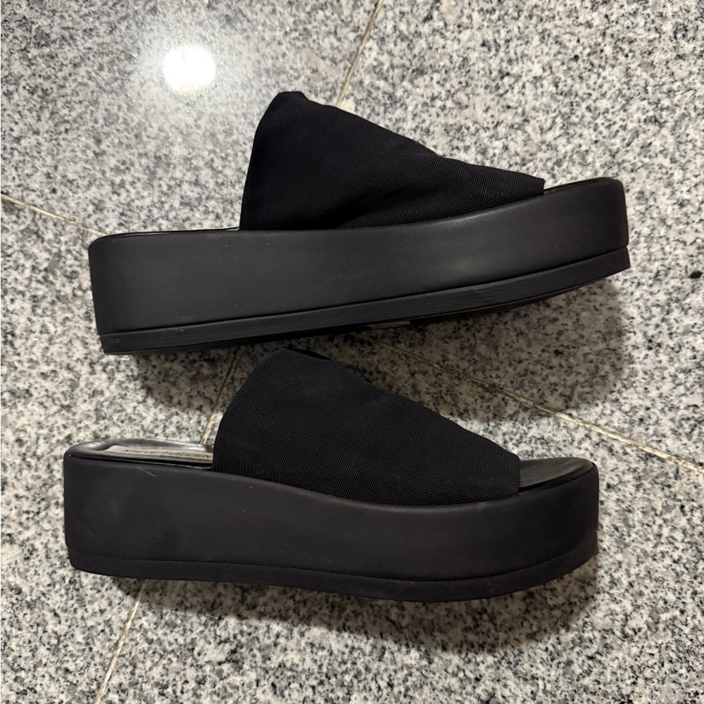 Steve Madden Platform Slide Sandals